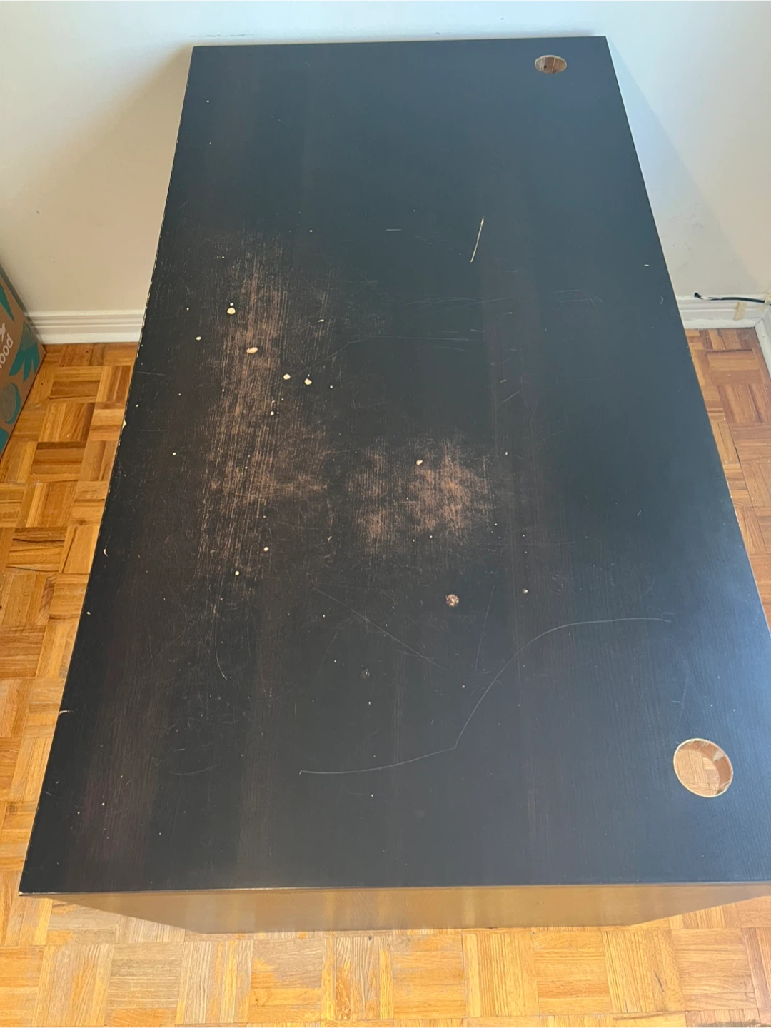 Used Black desk - photo 5