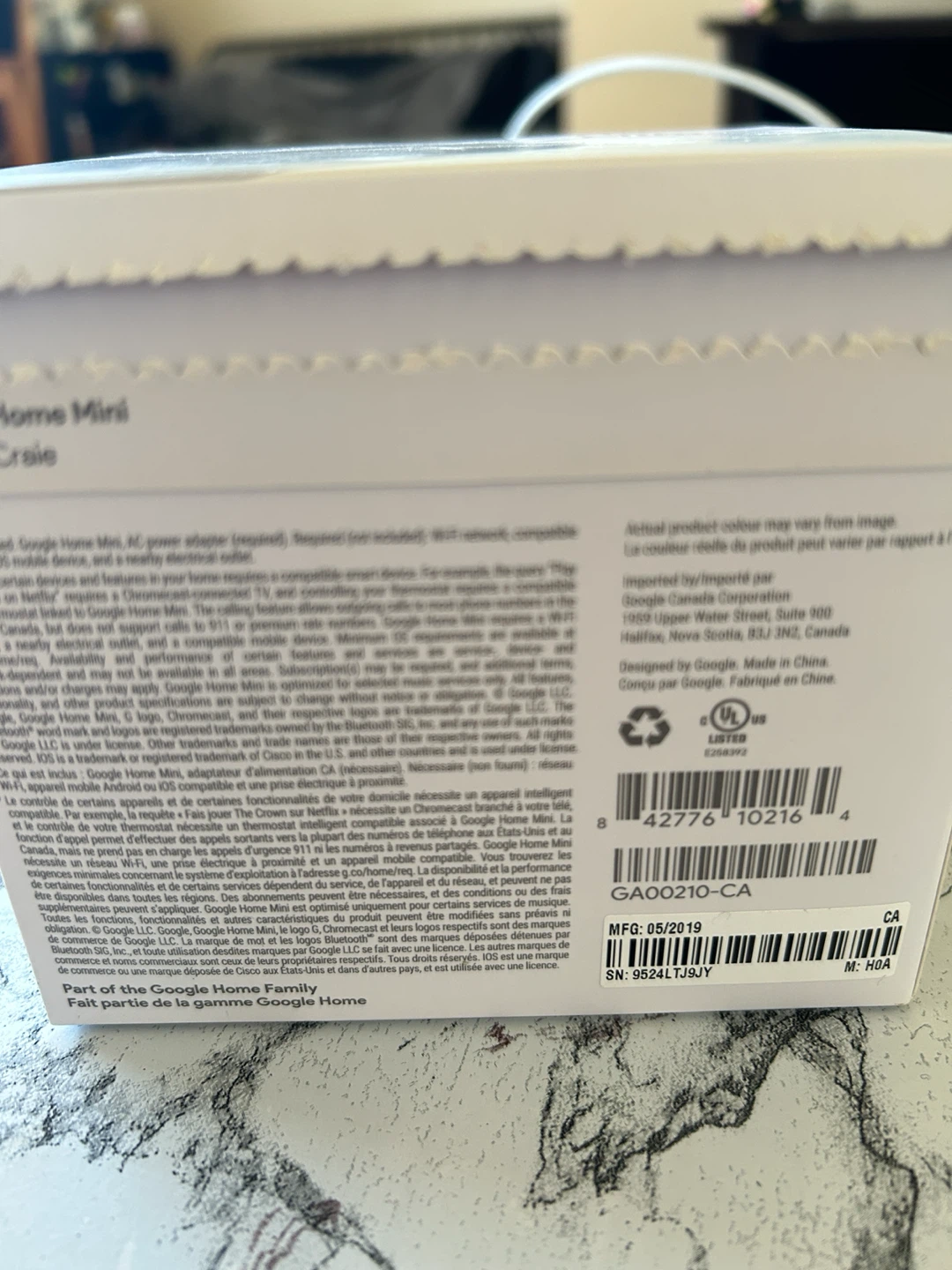 Google Home Mini Smart Speaker - photo 2
