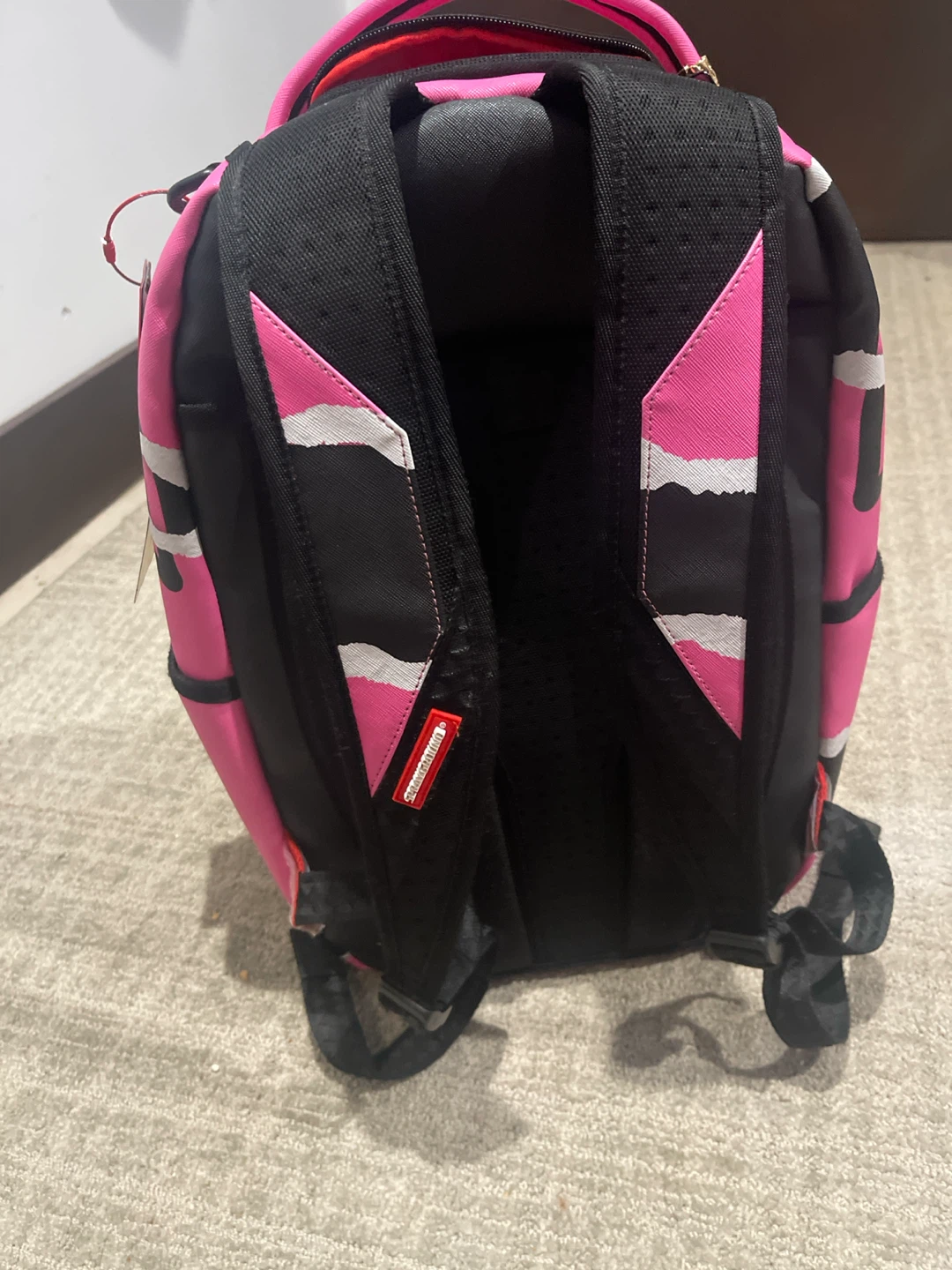 Sprayground Pink Shark Backpack - photo 3