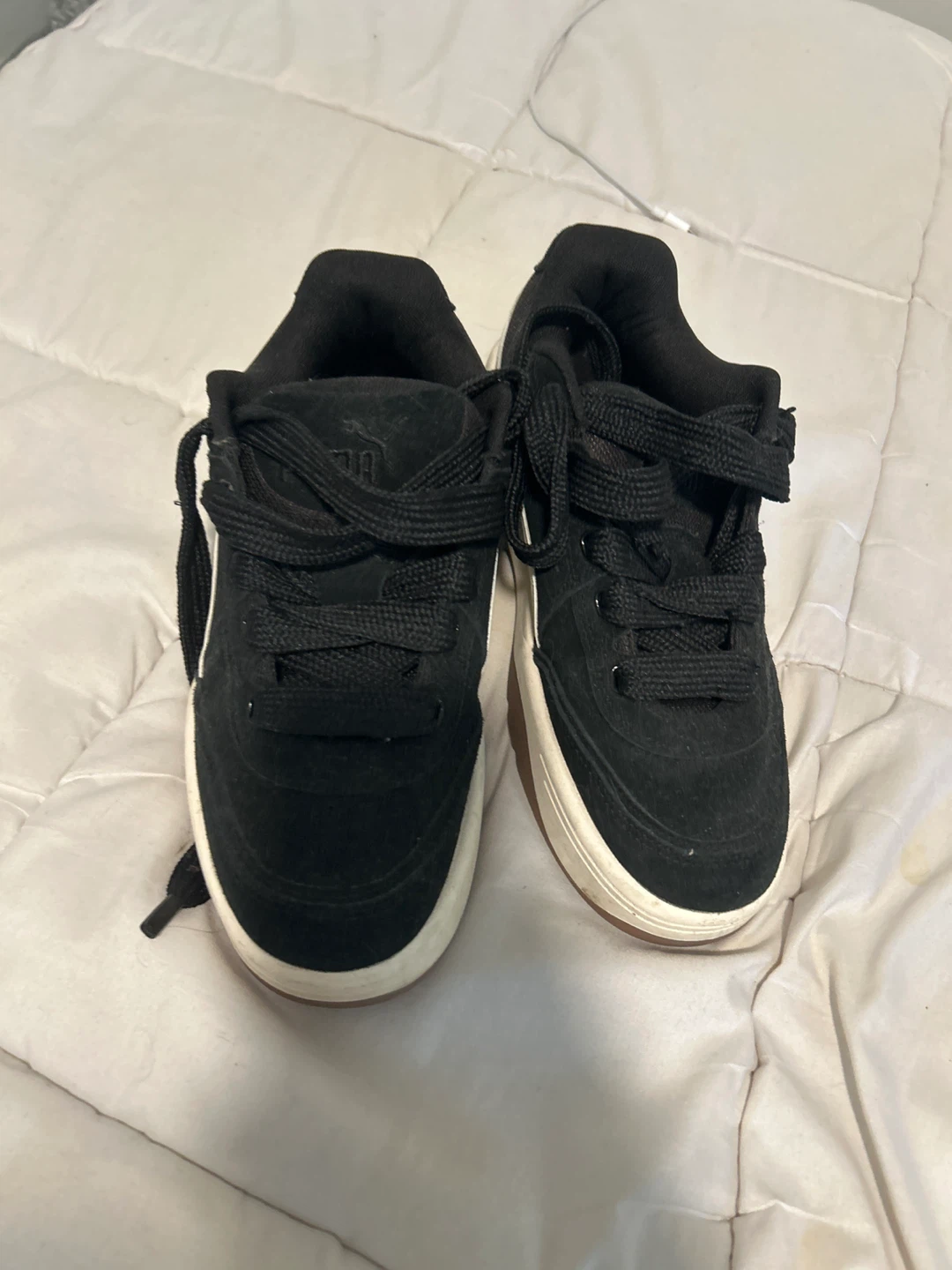 Puma Black and White Sneakers