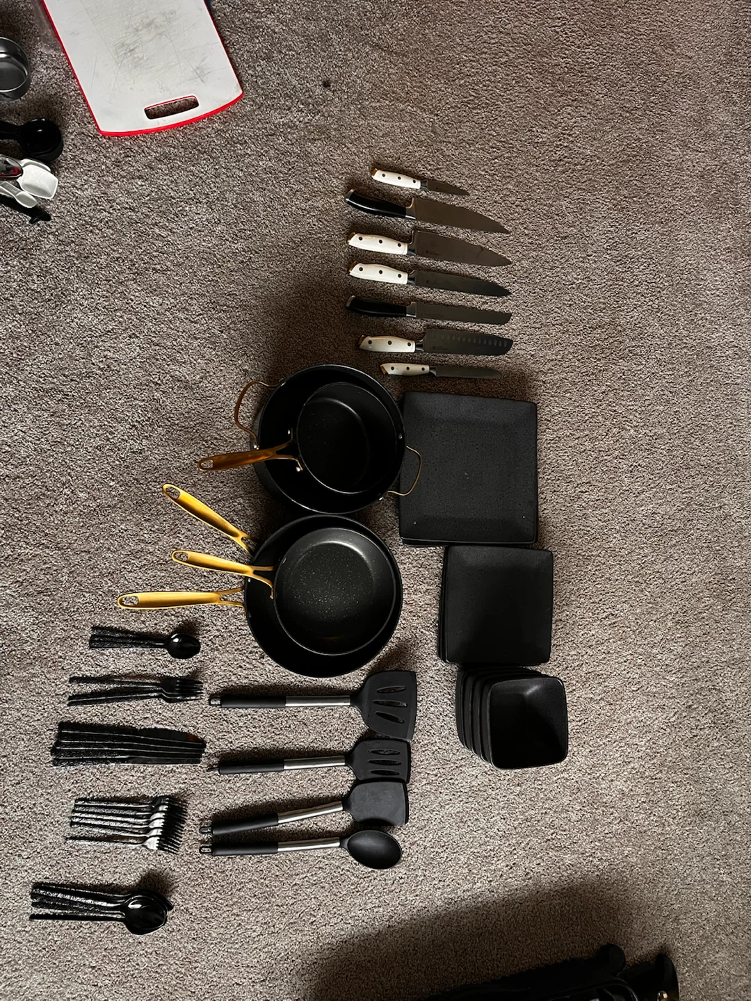 Kitchen Essentials Set with Cookware and Utensils