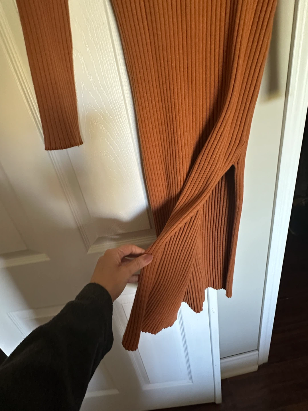 SHEIN Ribbed Turtleneck Dress - photo 2