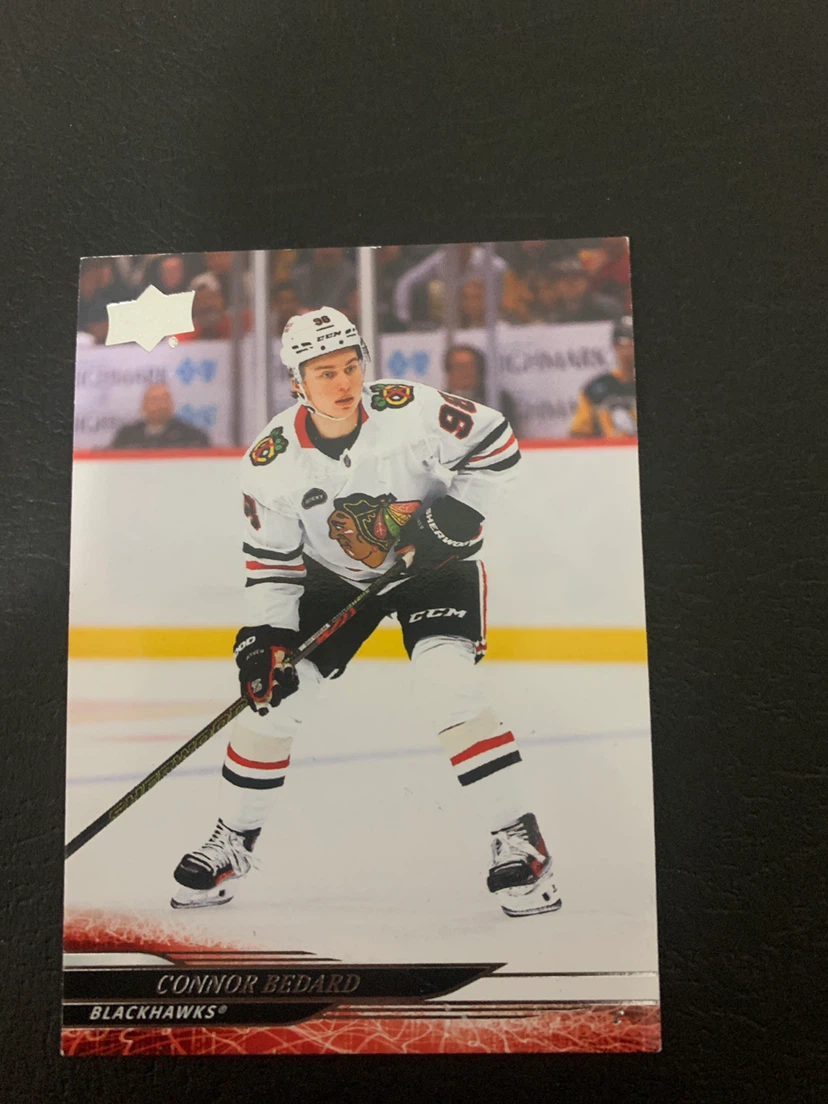 2024-25 Upper Deck Series 1 Connor Bedard Hockey Card