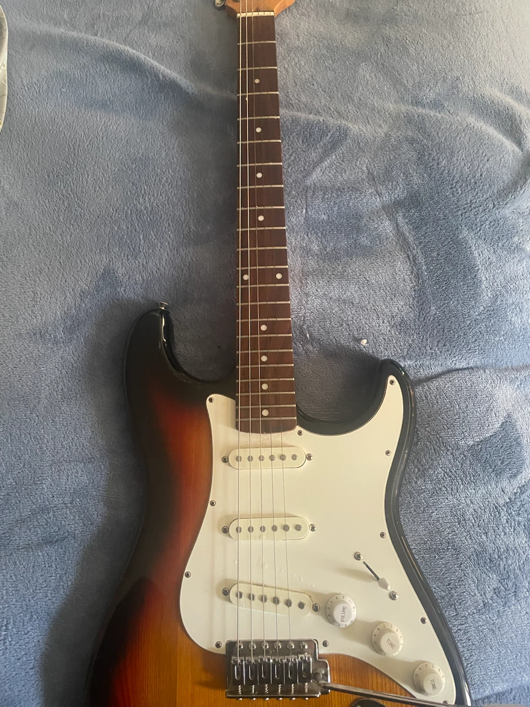 Sunburst Electric Guitar