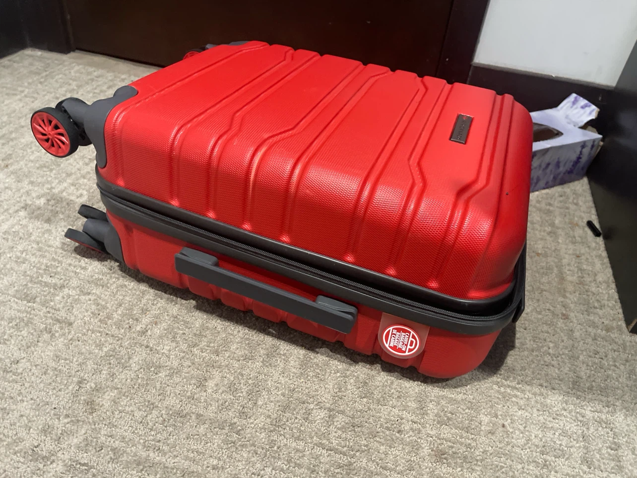 Air Canada Red Carry-On Suitcase - photo 2
