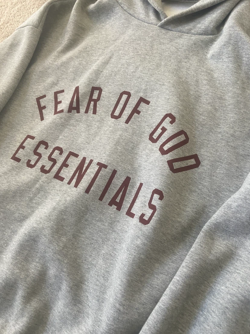 Essentials Fear of God Fleece Hoodie - photo 2