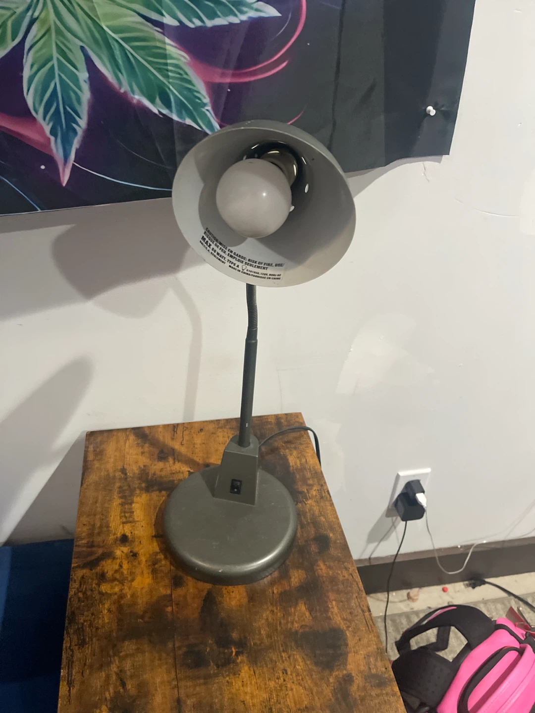 Grey desk lamp - photo 2