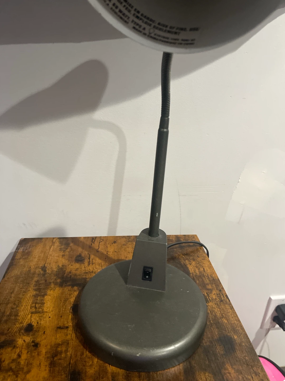 Grey desk lamp - photo 4
