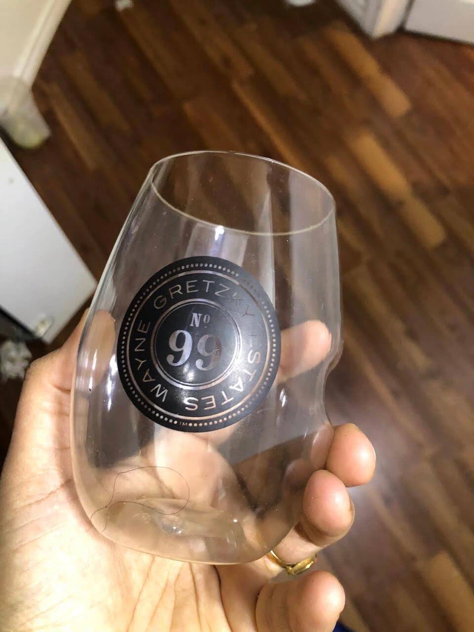 Wayne Gretzky Estates No. 99 Stemless Wine Glass