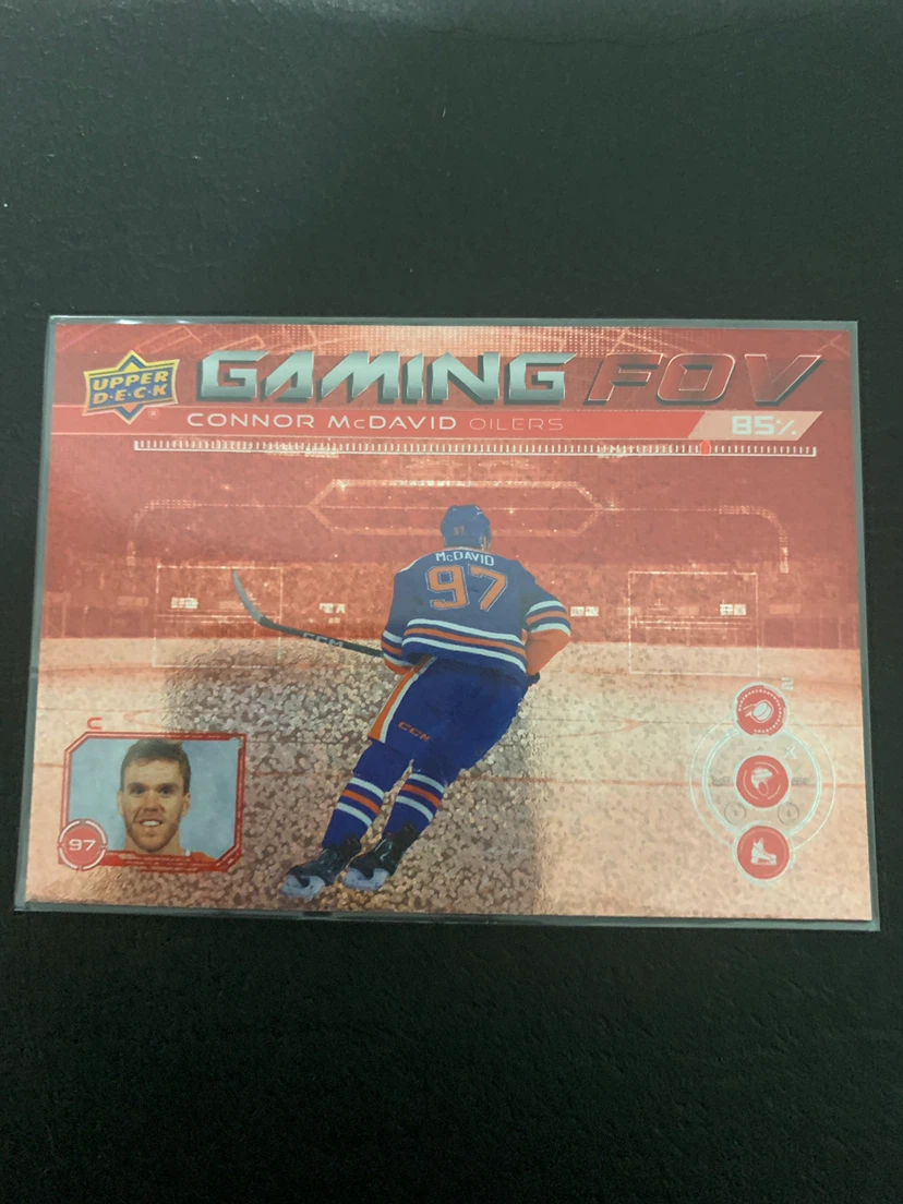 2024-25 Upper Deck Connor McDavid Gaming FOV Card