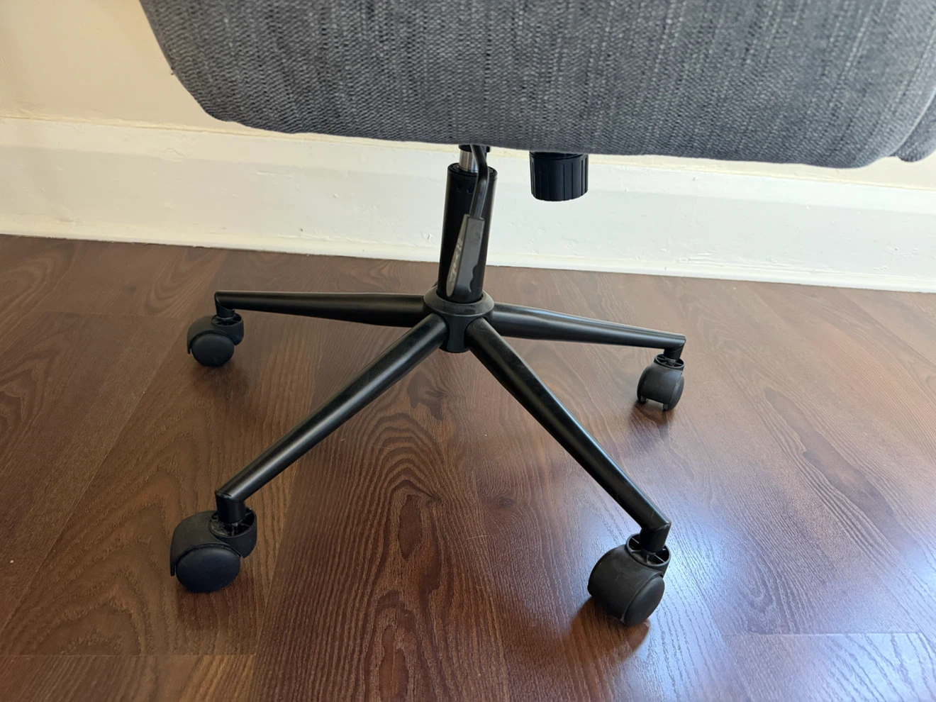 Grey Fabric Office Chair - photo 3