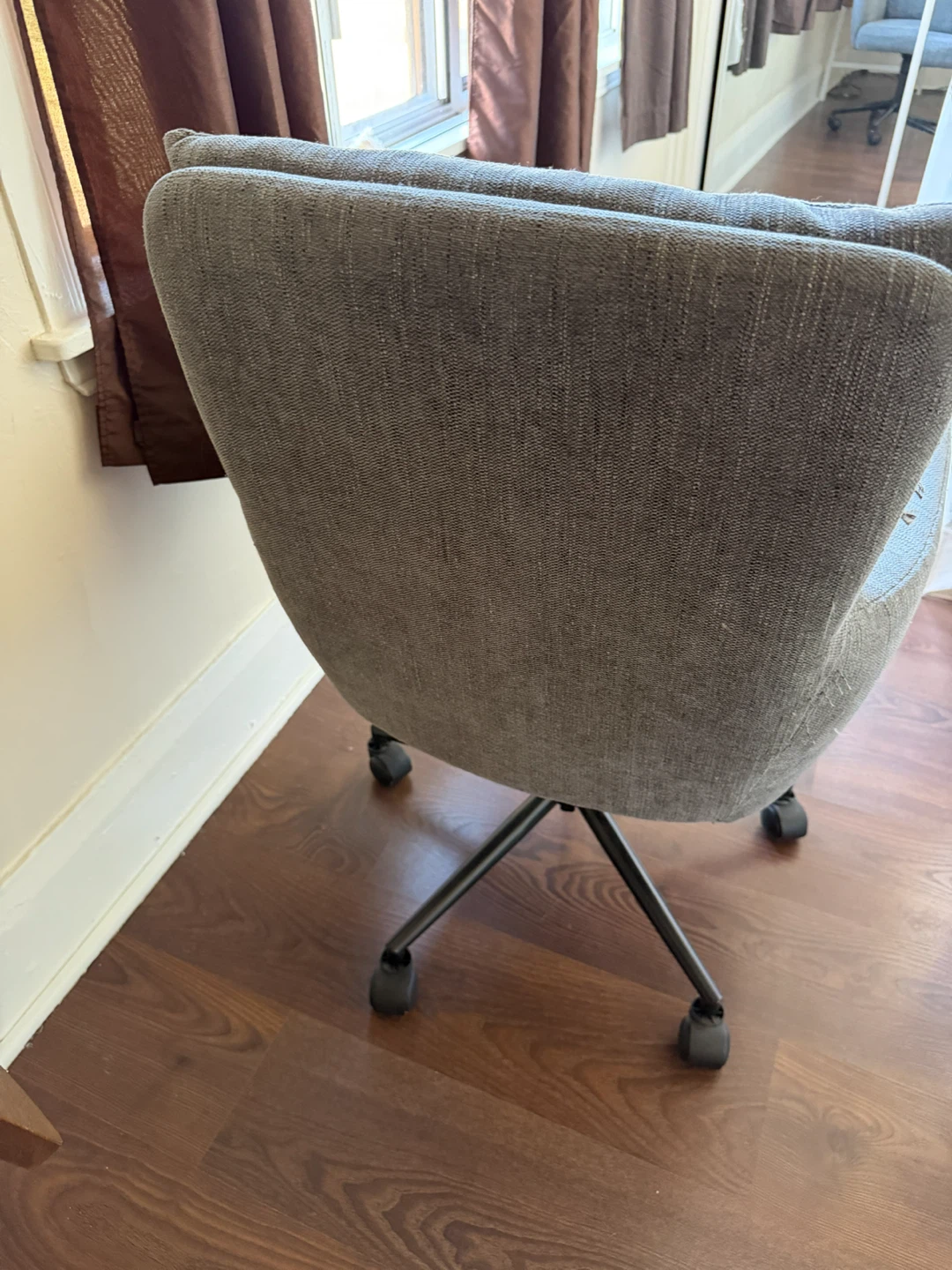 Grey Fabric Office Chair - photo 4