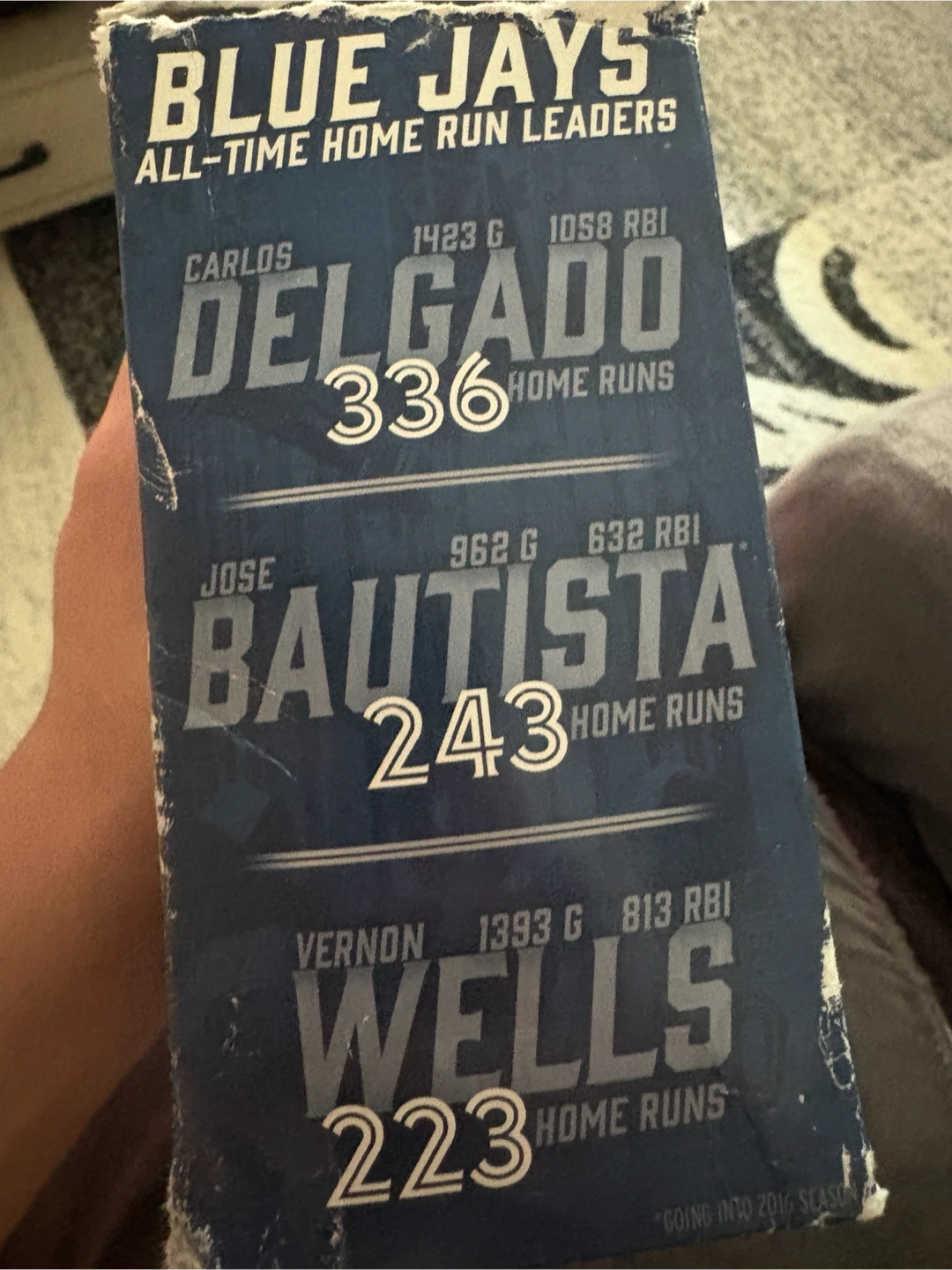 Delgado, Bautista & Wells Triple Bobblehead Set 40th Season - photo 3