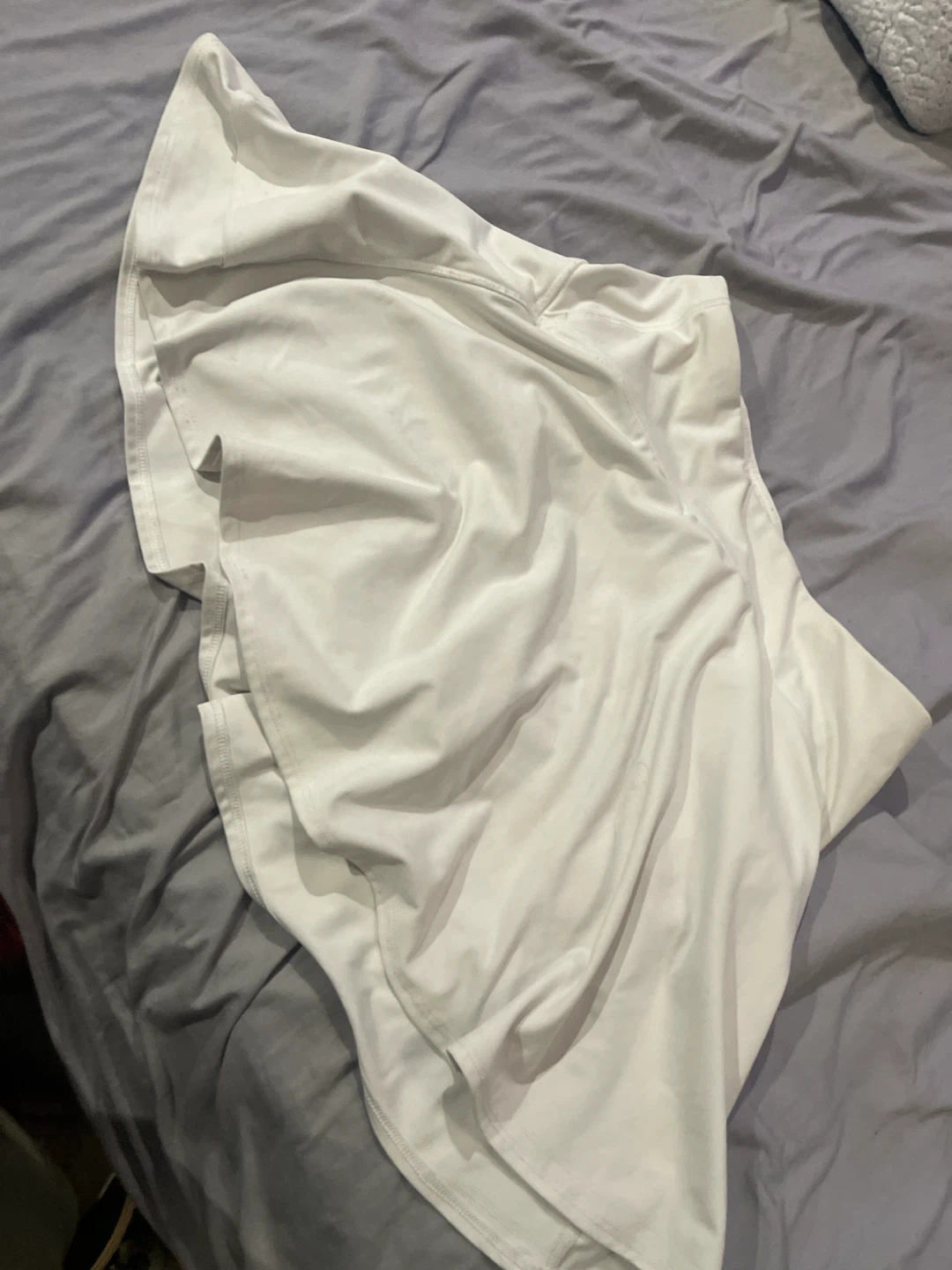 White Athletic Skort