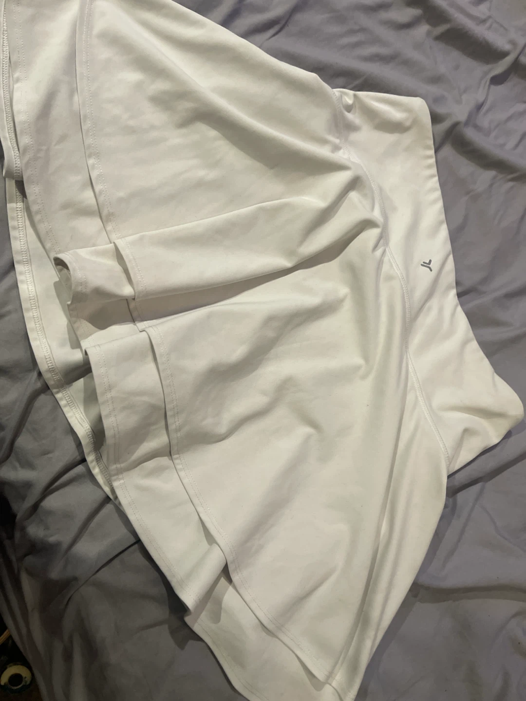 White Athletic Skort - photo 3