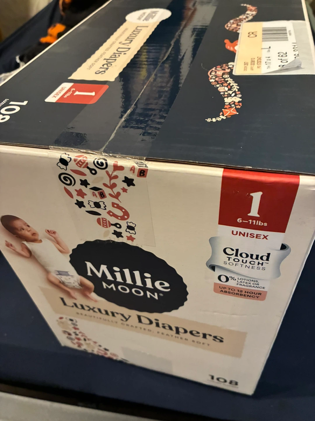 Millie Moon Luxury Diapers Size 1 and Size 2 - photo 3