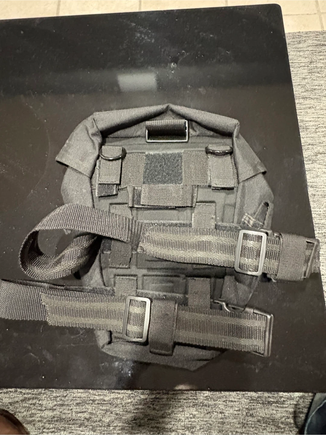 2 Black Tactical Drop Leg Pouch - photo 3