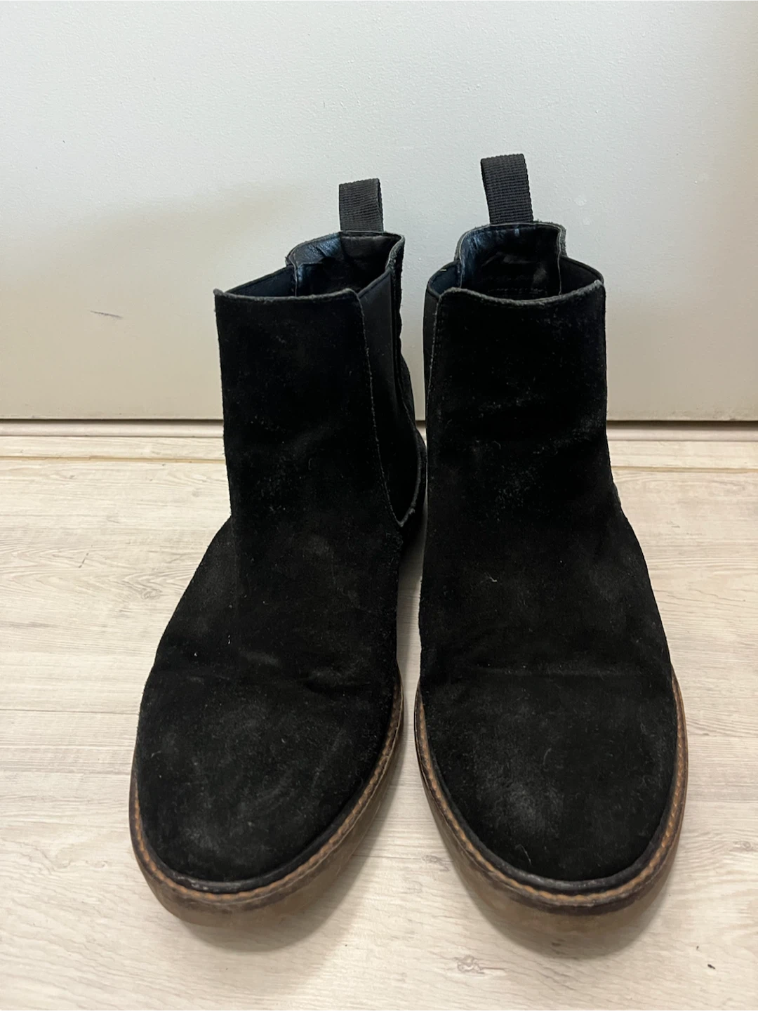 Men’s Black Ankle Boots Size 8