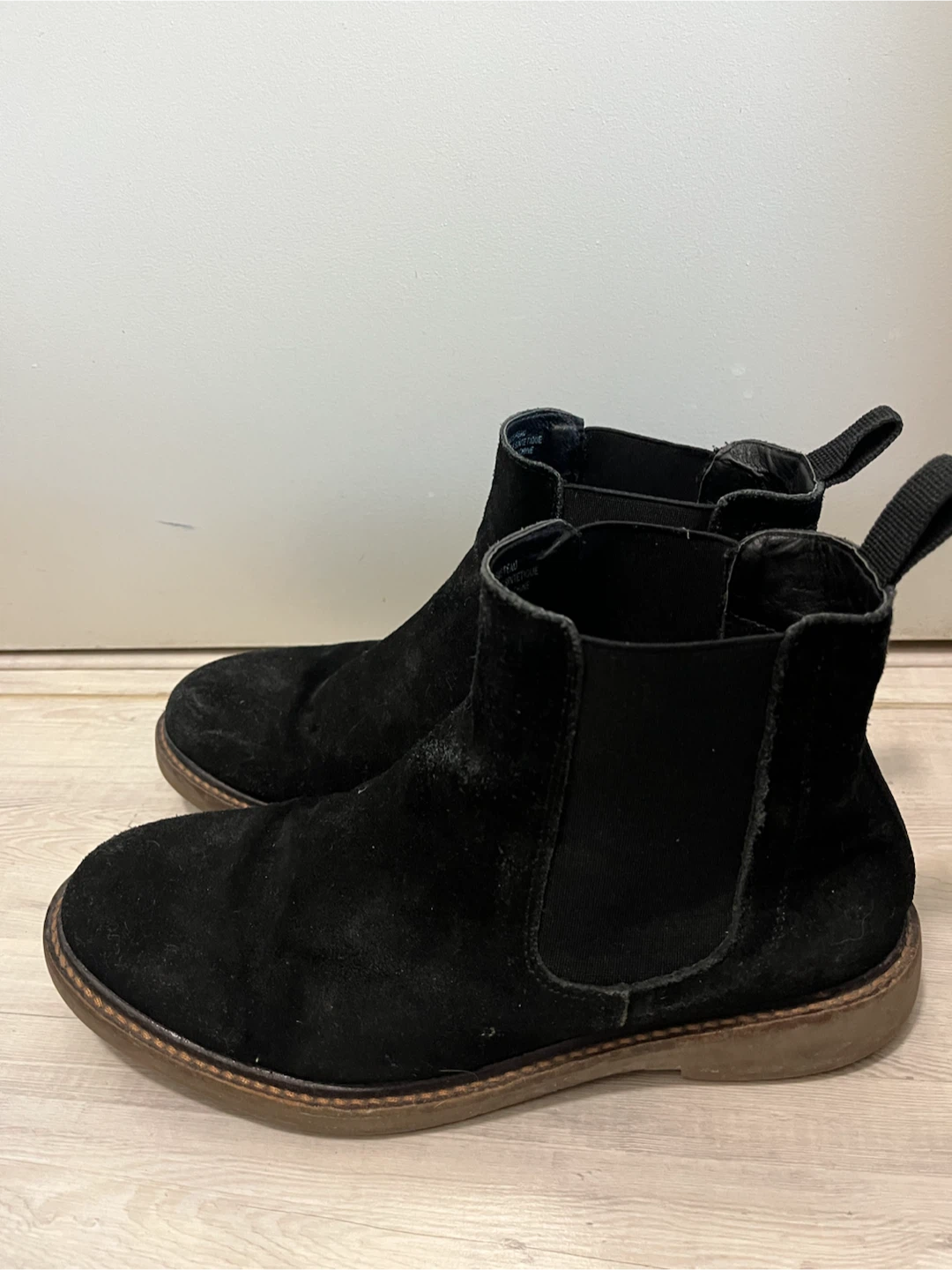 Men’s Black Ankle Boots Size 8 - photo 2