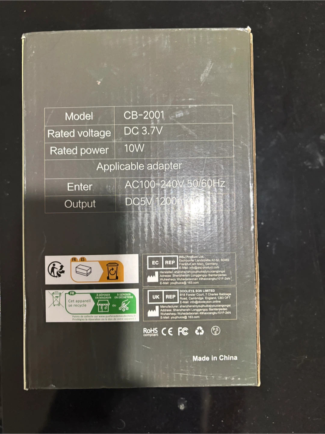 Homtronics Electric Cleaning Brush Model CB-2001 - photo 2