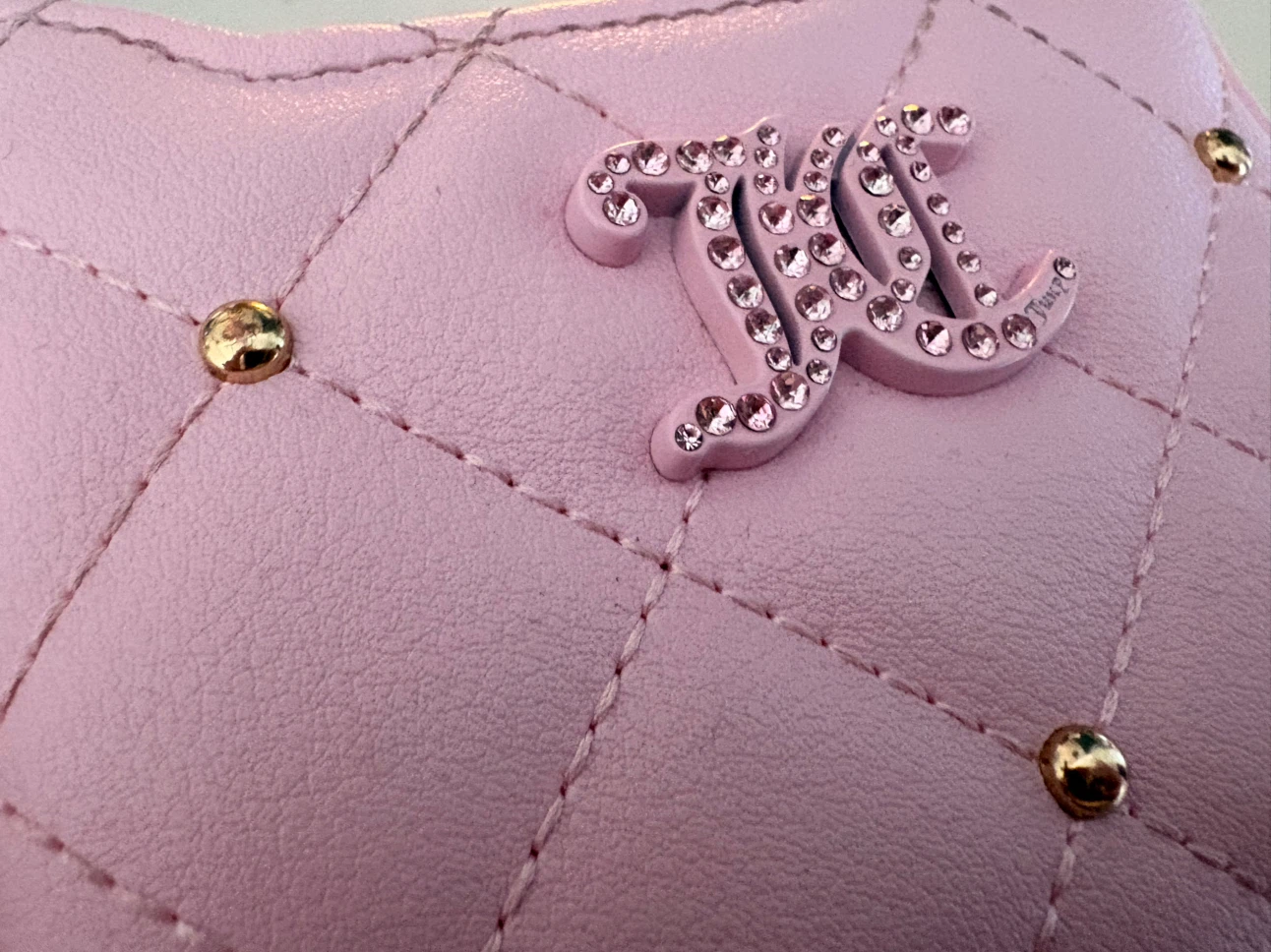 Juicy Couture Pink Quilted Wallet - photo 2