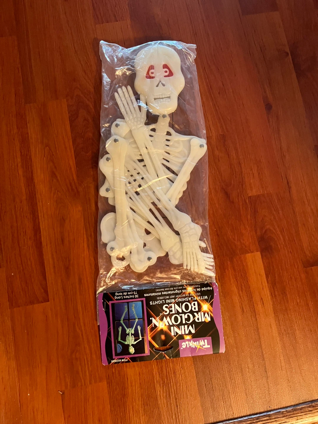 Twinkle Mini Mr. Glow N. Bones Decoration
