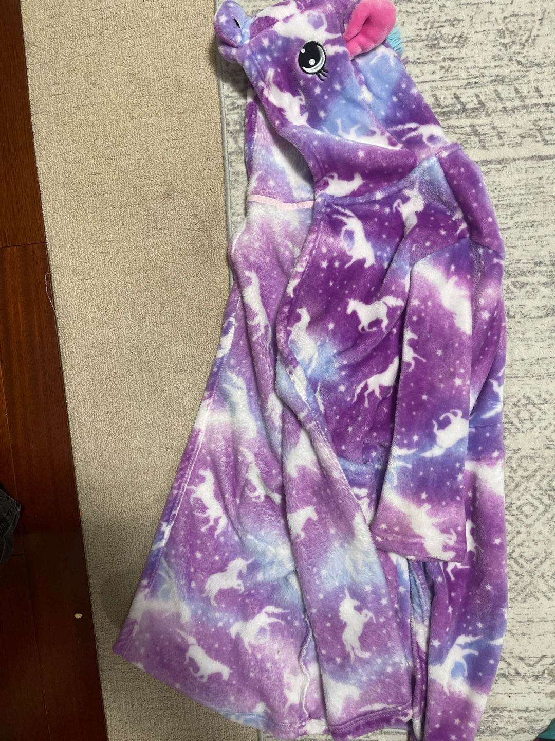 Kids Unicorn Bathrobe