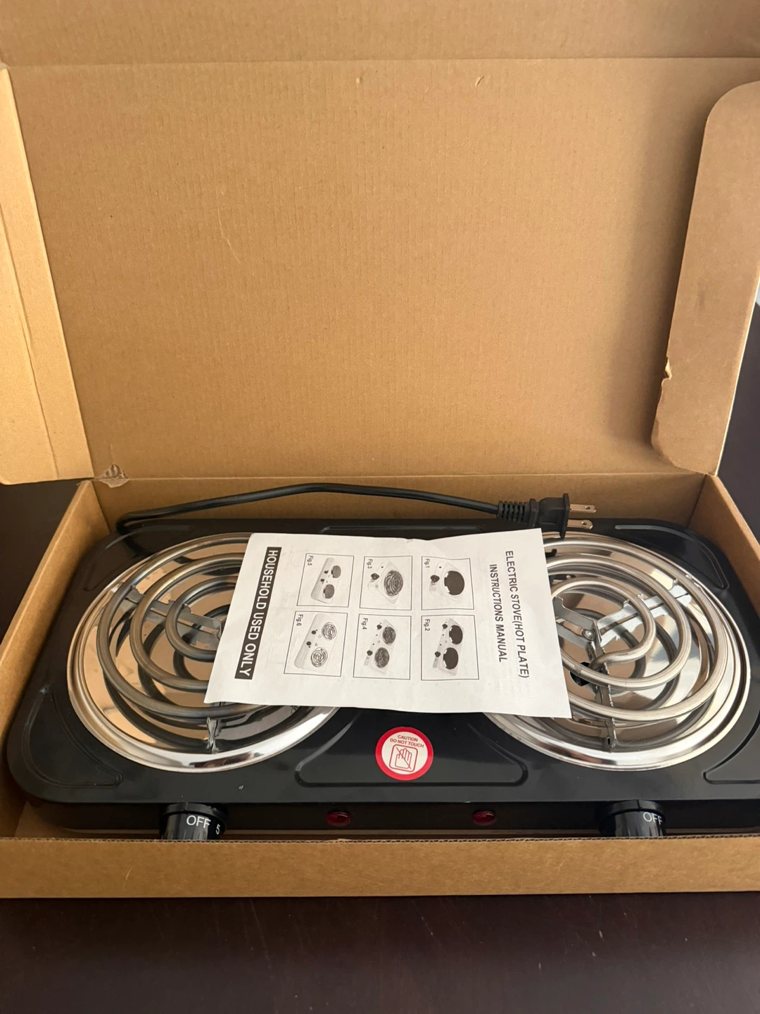 Double Burner Electric Hot Plate