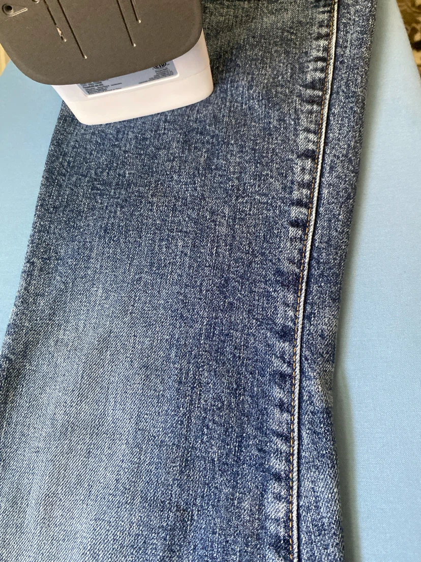 Ironing clothes and fabrics.