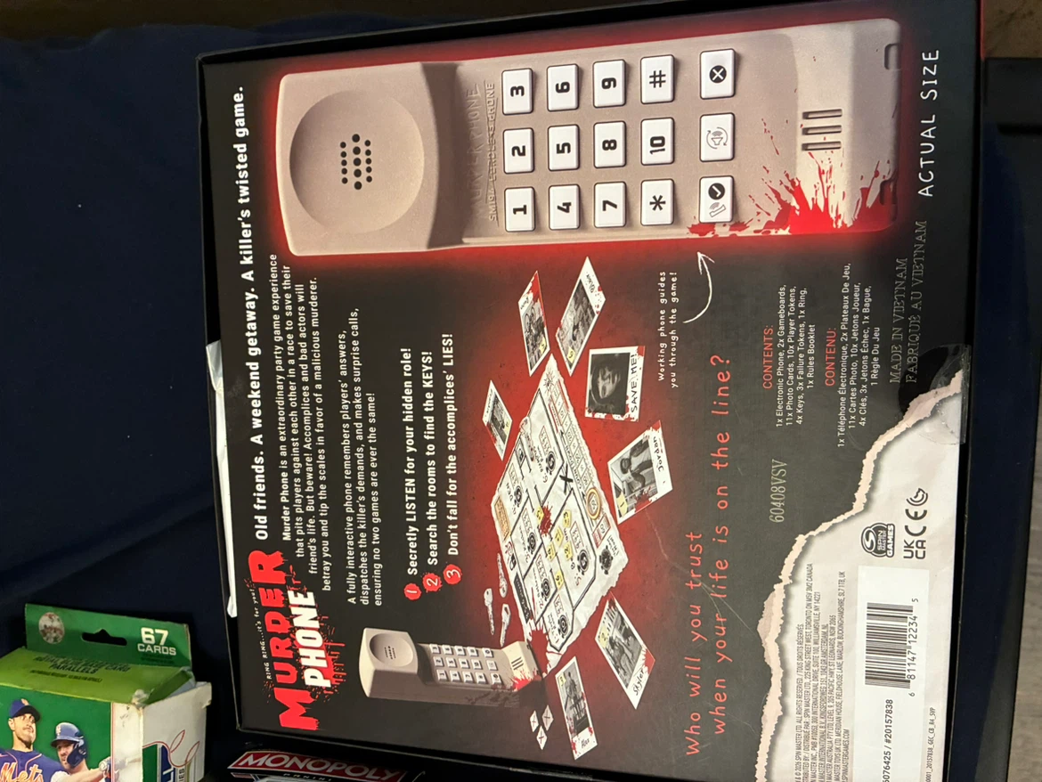 Murder Phone Interactive Party Game - photo 2