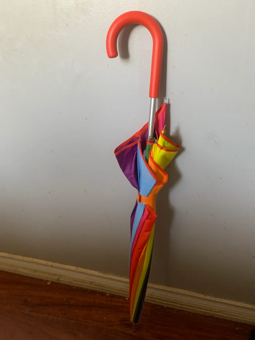 Rainbow umbrella