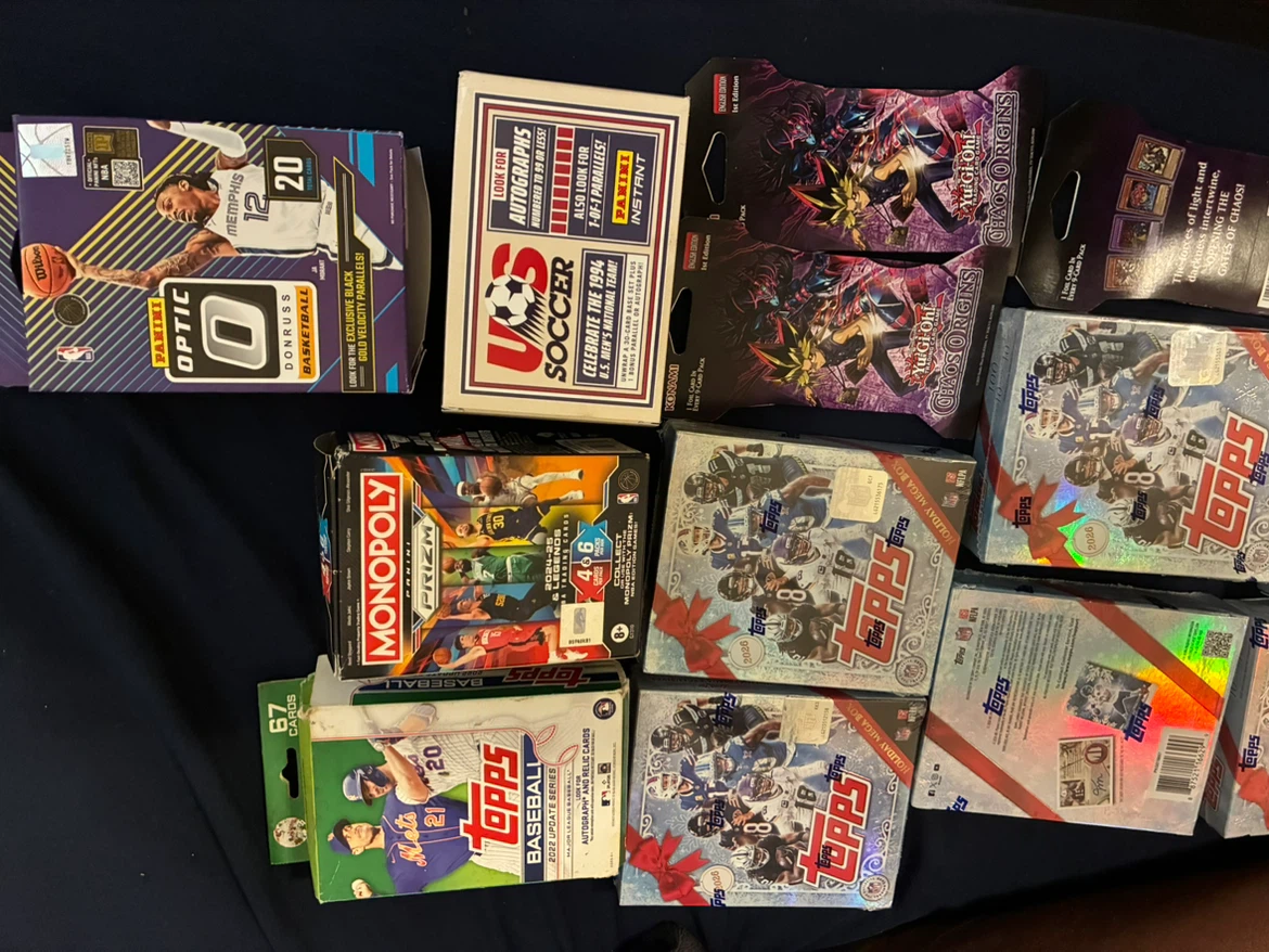 Sports Cards Boxes