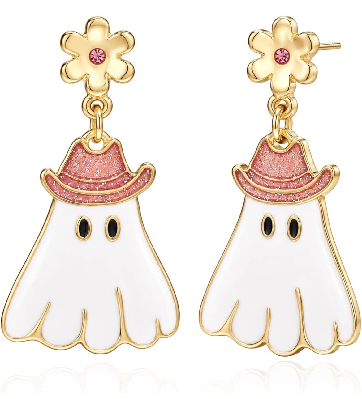 Halloween Ghost Dangle Earrings