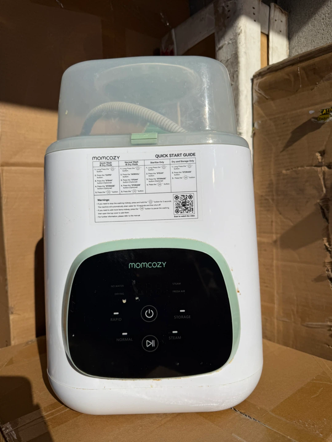 Momcozy Baby Bottle Washer and Sterilizer