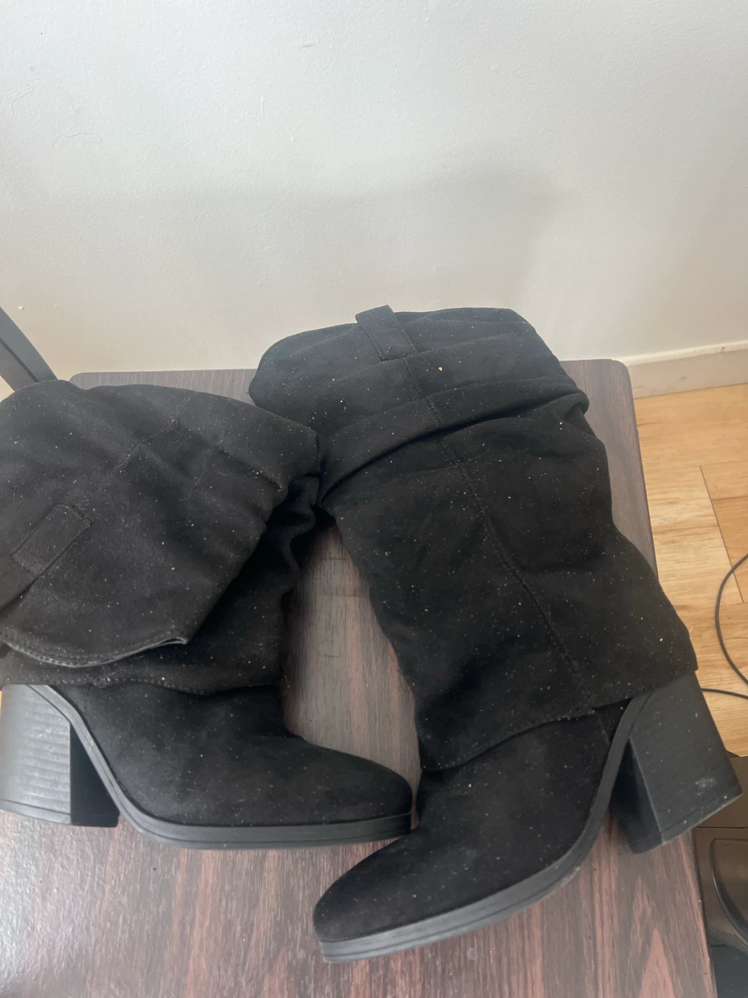Black Heeled Ankle Boots - photo 3