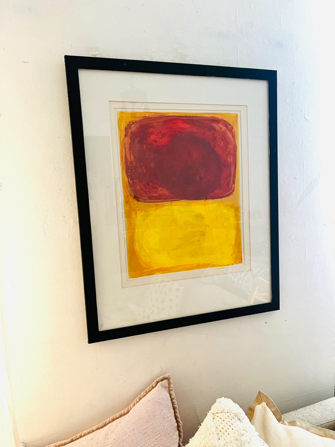 Original Abstract - Framed 26x32”