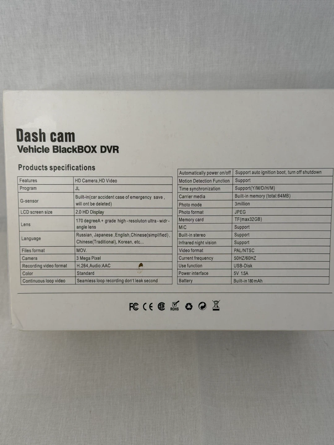 Vehicle Blackbox DVR Dash Cam - photo 2