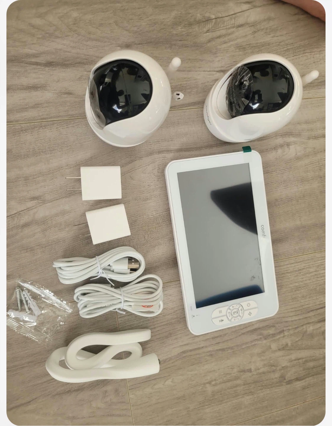 Comfyer BM01 Video Baby Monitor with 2 Cameras - photo 5