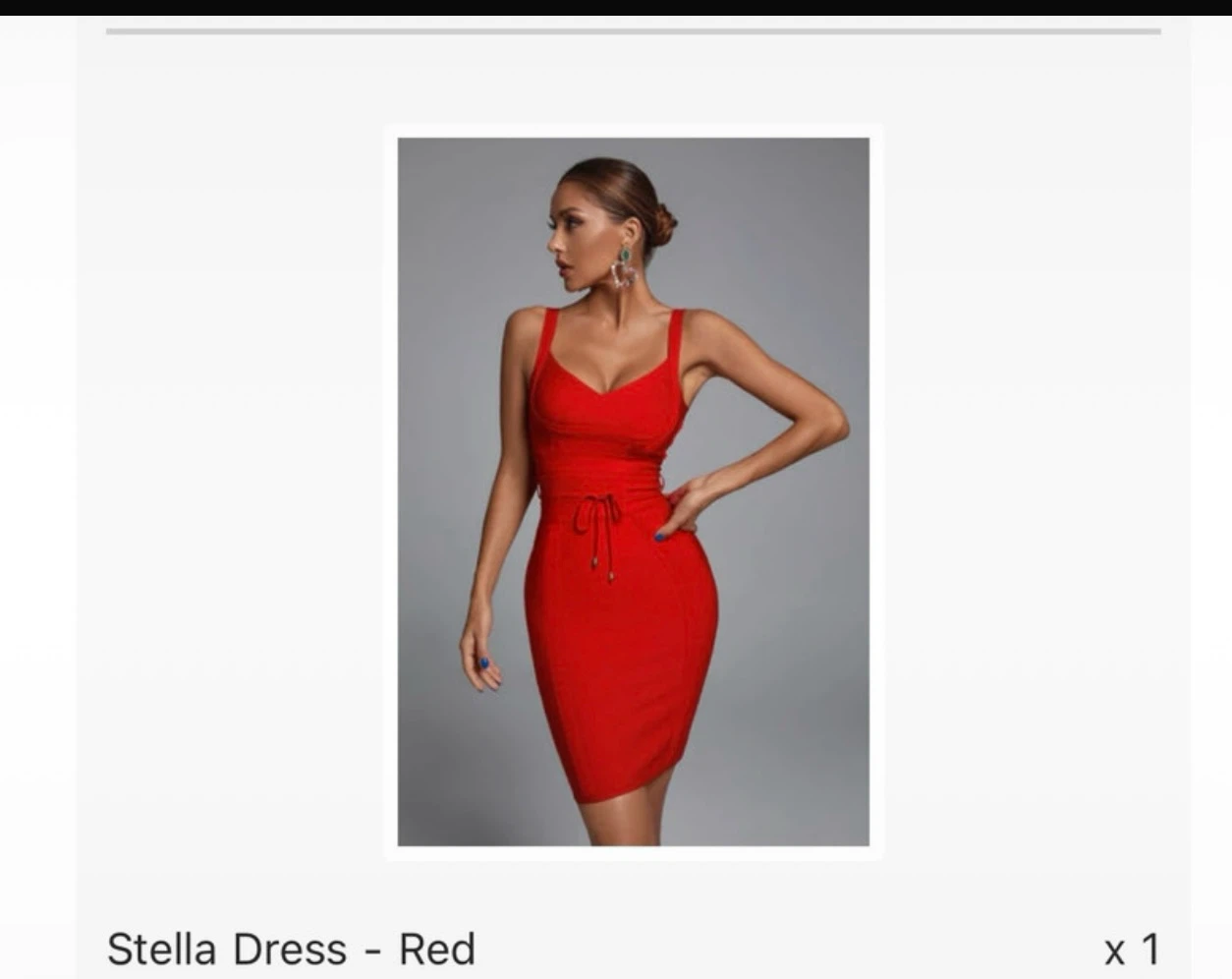 Bella Barnett Stella Red Dress