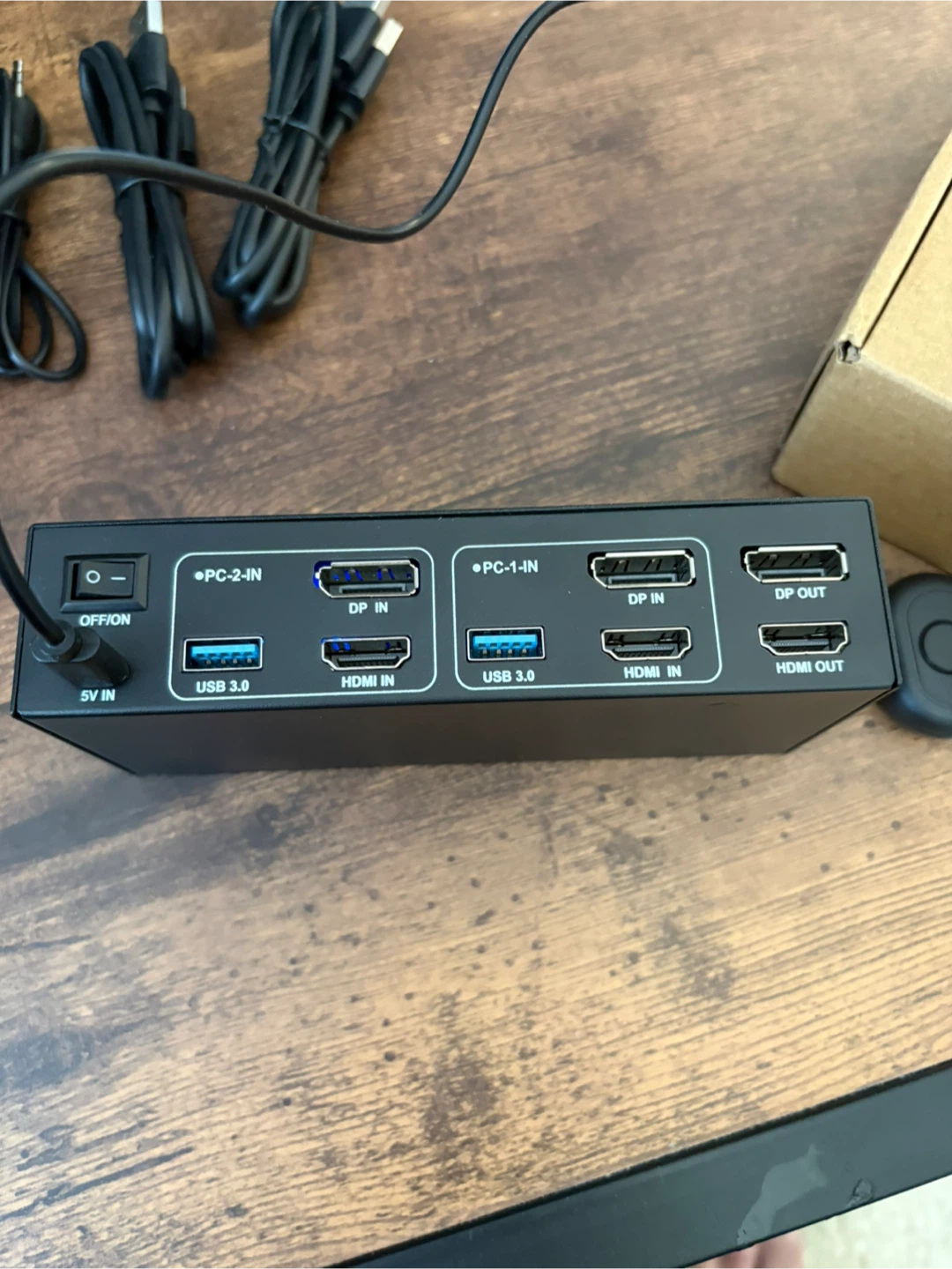 Brand New 8K HDMI & DisplayPort Dual Monitor KVM Switch - photo 4