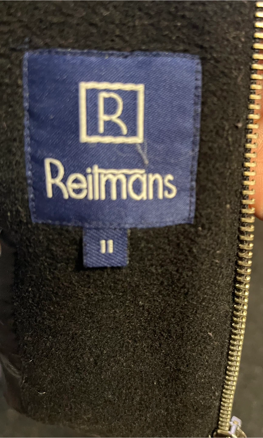 Reitmans Black Wool Blend Jacket - photo 2
