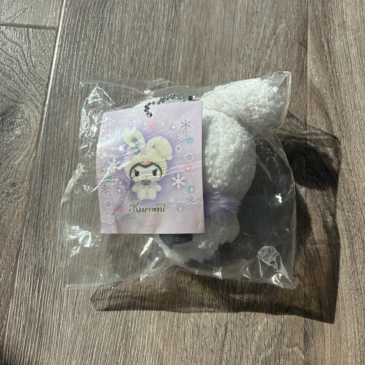 Sanrio Kuromi Plush Keychain - photo 2