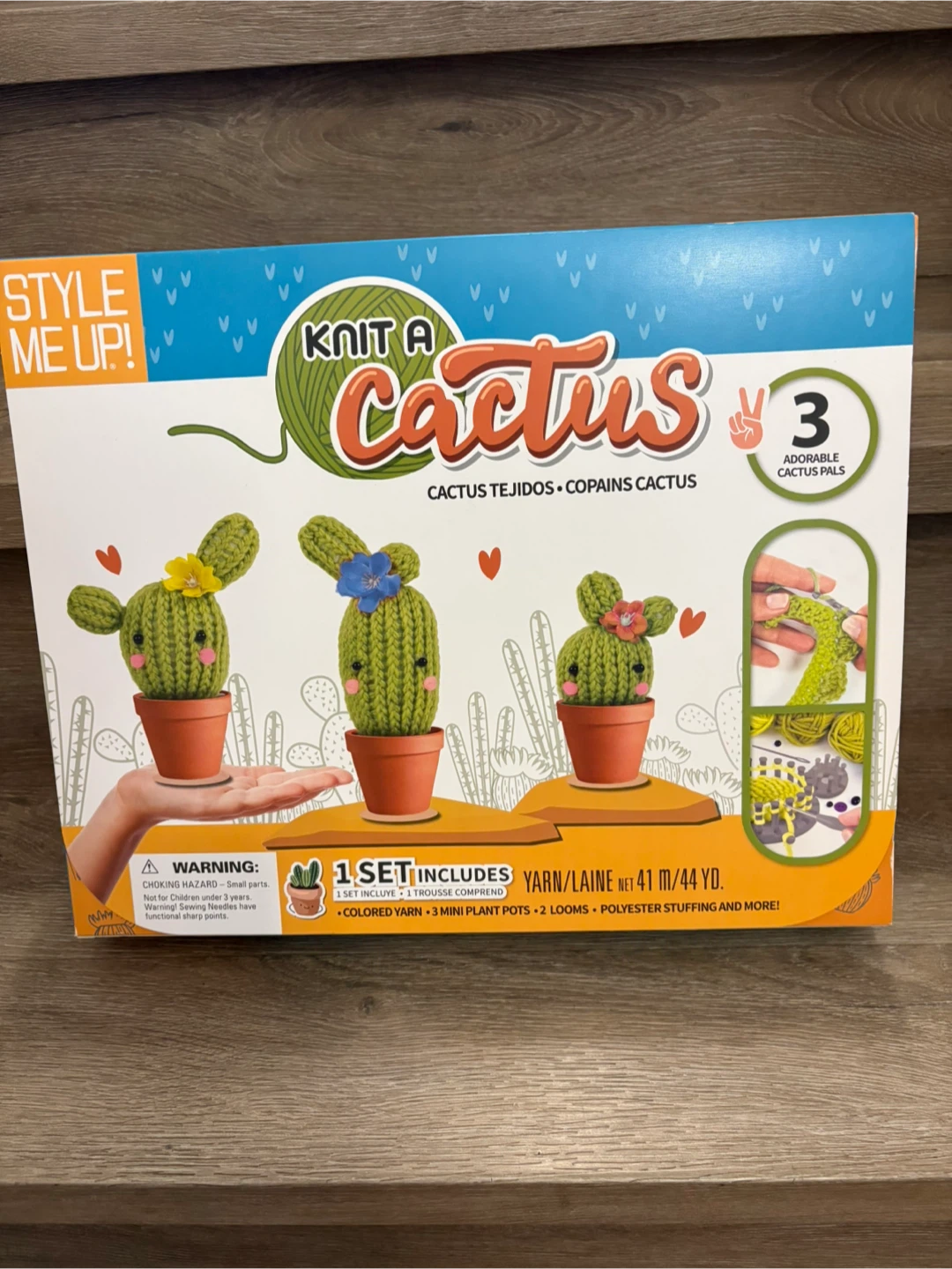 Style Me Up Knit A Cactus Craft Kit
