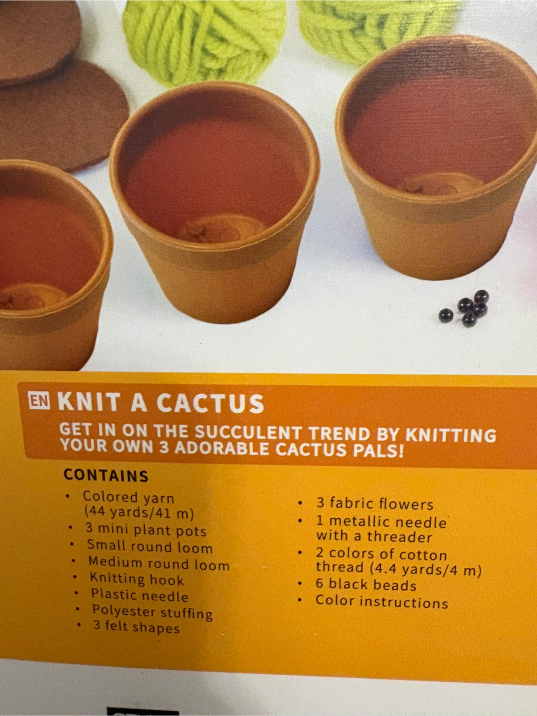 Style Me Up Knit A Cactus Craft Kit - photo 5