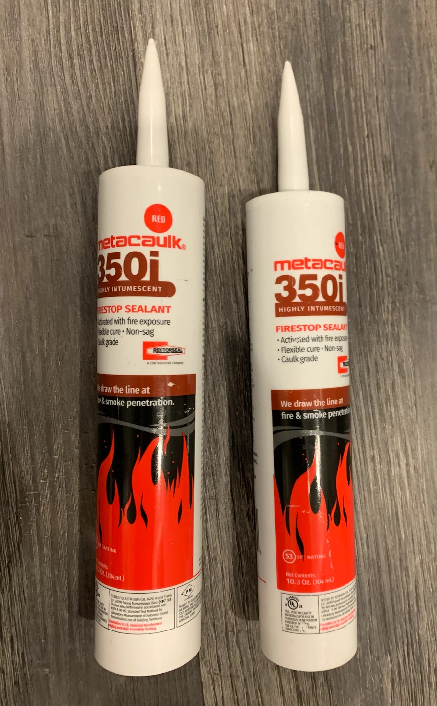 Metacaulk 350i Highly Intumescent Firestop Sealant (2 Tubes)