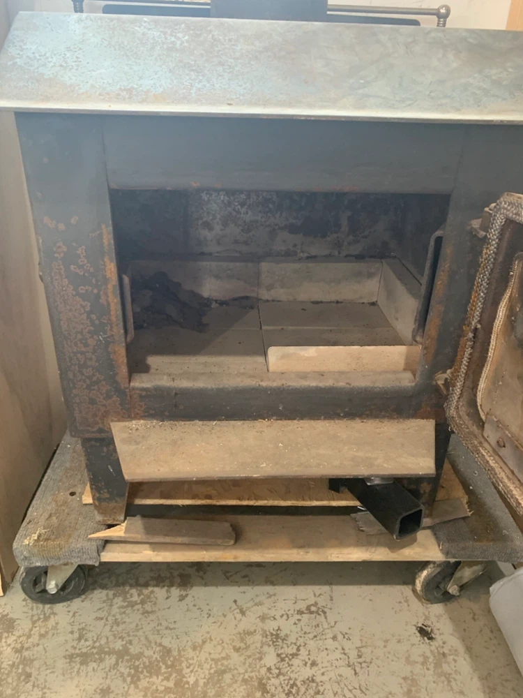 Cast Iron Wood fire place