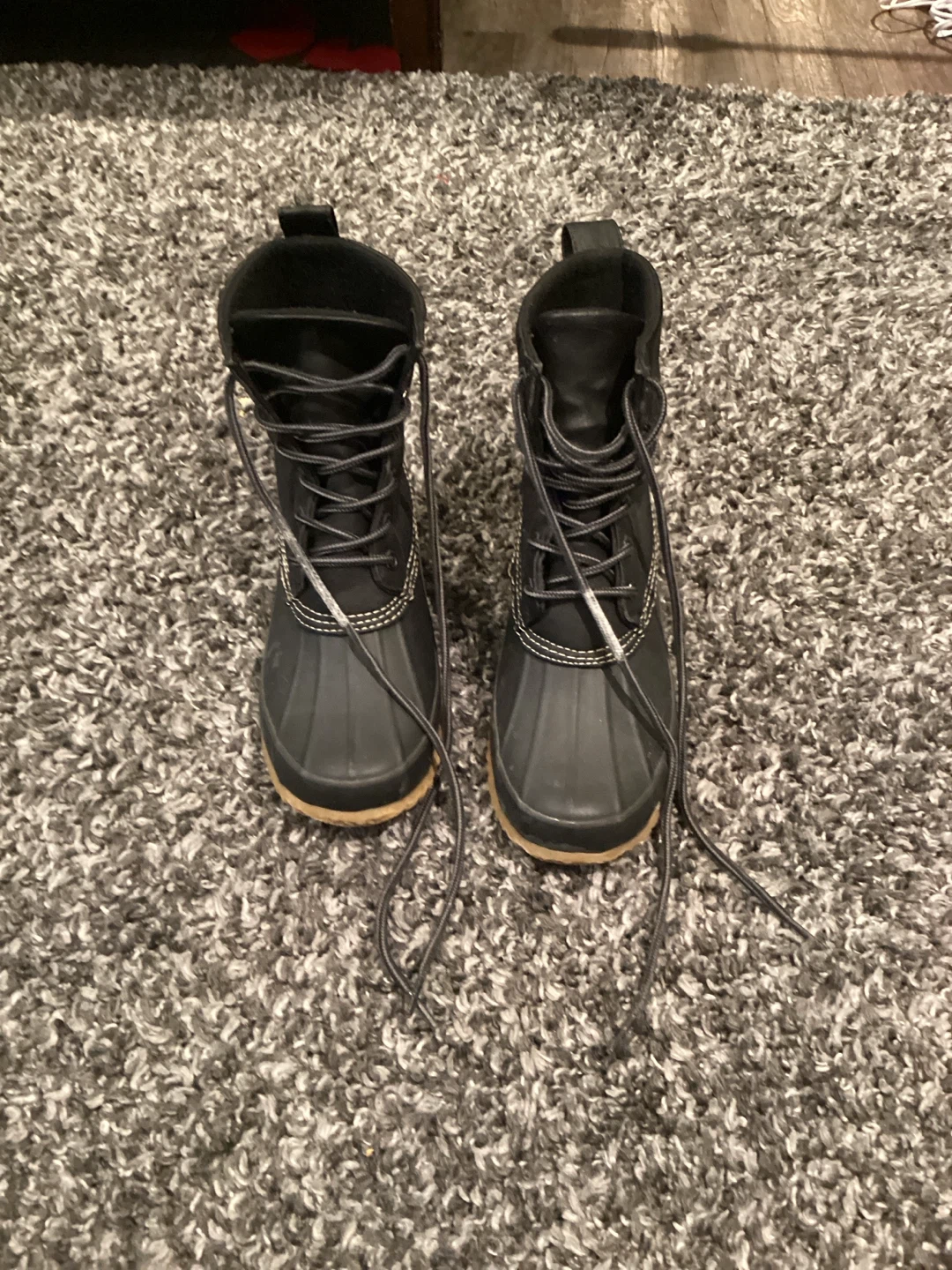 London Fog Black Winter Boots