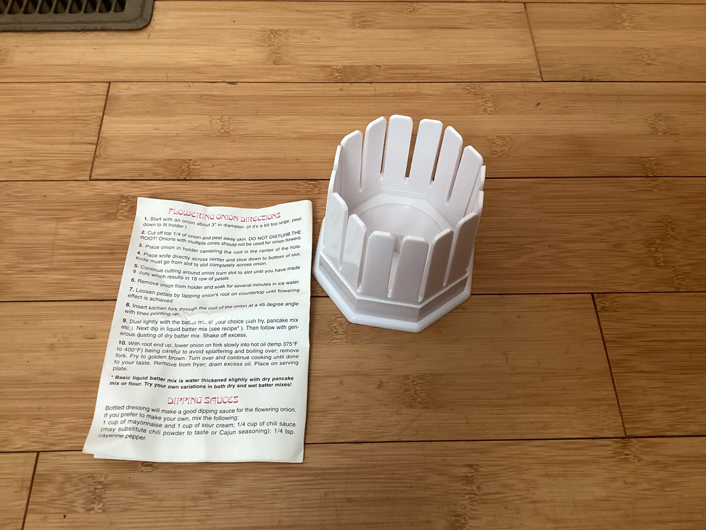 Onion Bloom Maker Kitchen Tool - photo 5