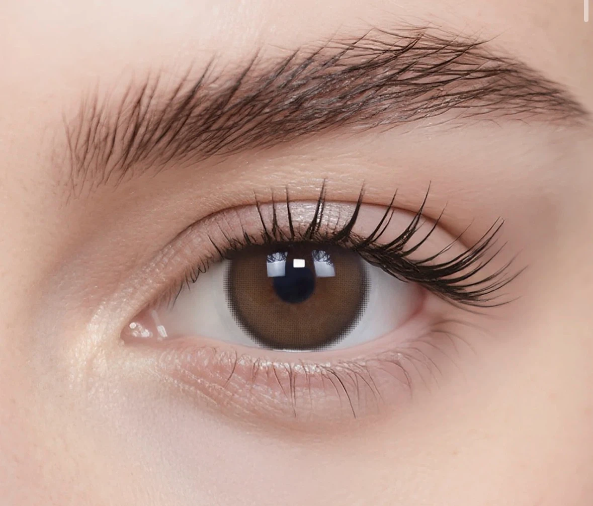 Moody Apricot Glow Monthly Contact Lenses
