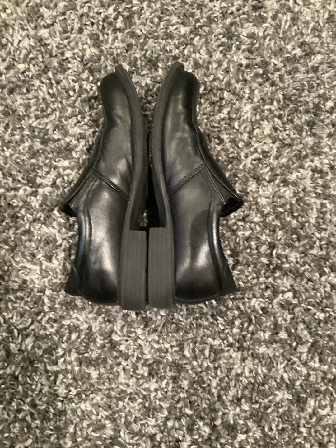 Left & Right Black Slip-On Dress Shoes - photo 4